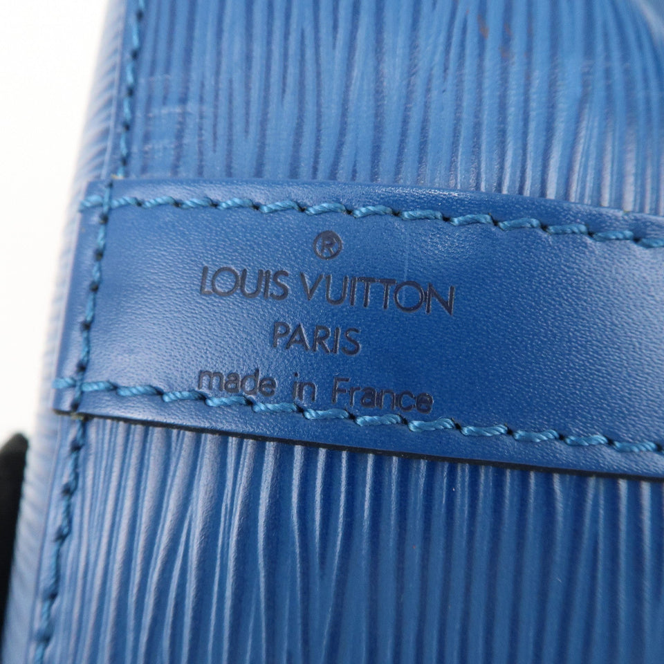 Louis Vuitton Epi Noe Shoulder Bag Toledo Blue M44005