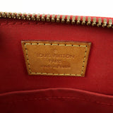 Louis Vuitton Monogram Vernis Alma BB Cerise Shoulder Bag M90174