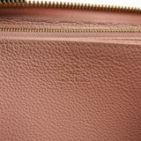 Louis Vuitton Monogram Empreinte Zippy Wallet Rose Poudre M64090