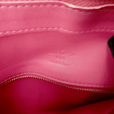 Louis Vuitton Monogram Vernis Houston Tote Bag Fuchsia Pink M91219