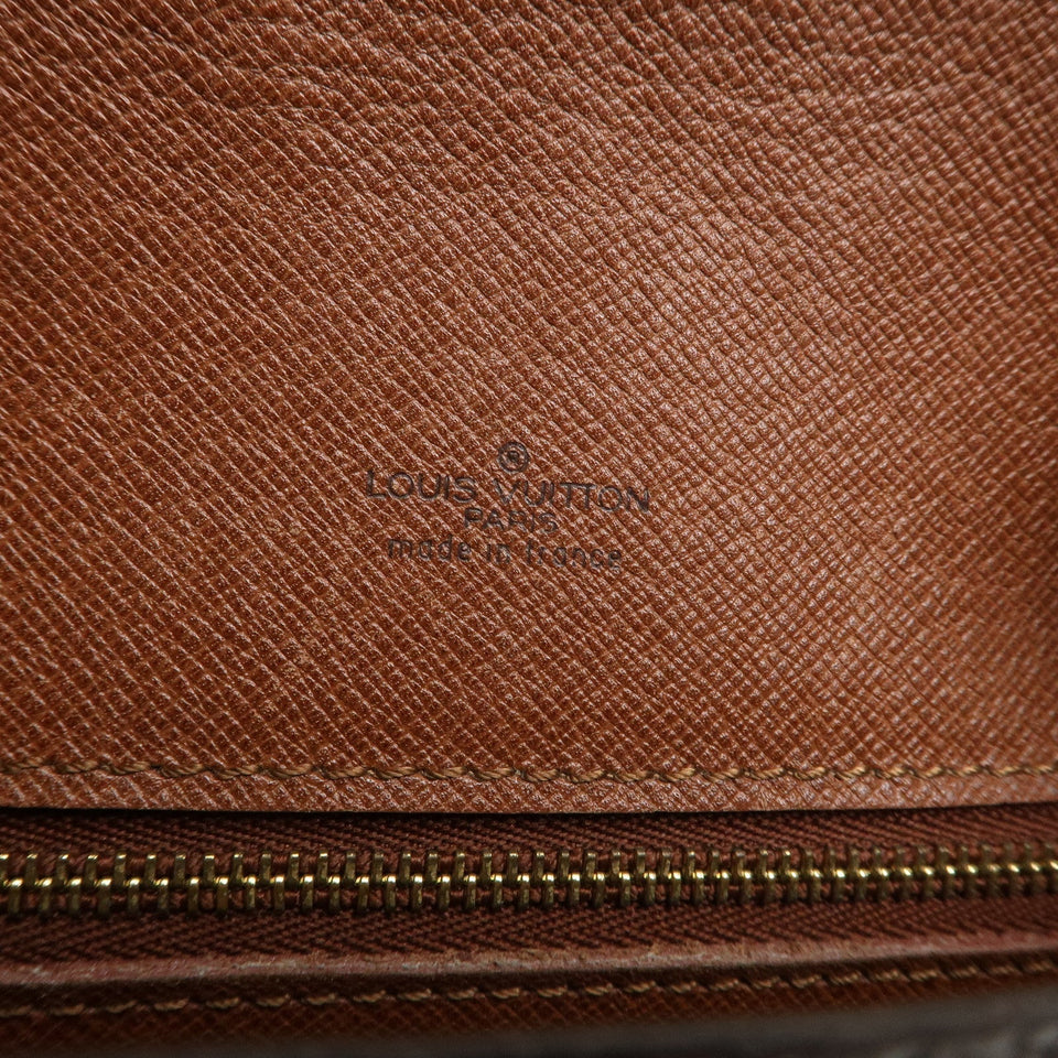Louis Vuitton Monogram Saint Cloud MM Shoulder Bag Brown M51243