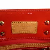 Louis Vuitton Monogram Vernis Lead PM Hand Bag Rouge M91088