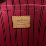 Louis Vuitton Monogram Pouch for Neverfull MM Tote Bag Fuchsia