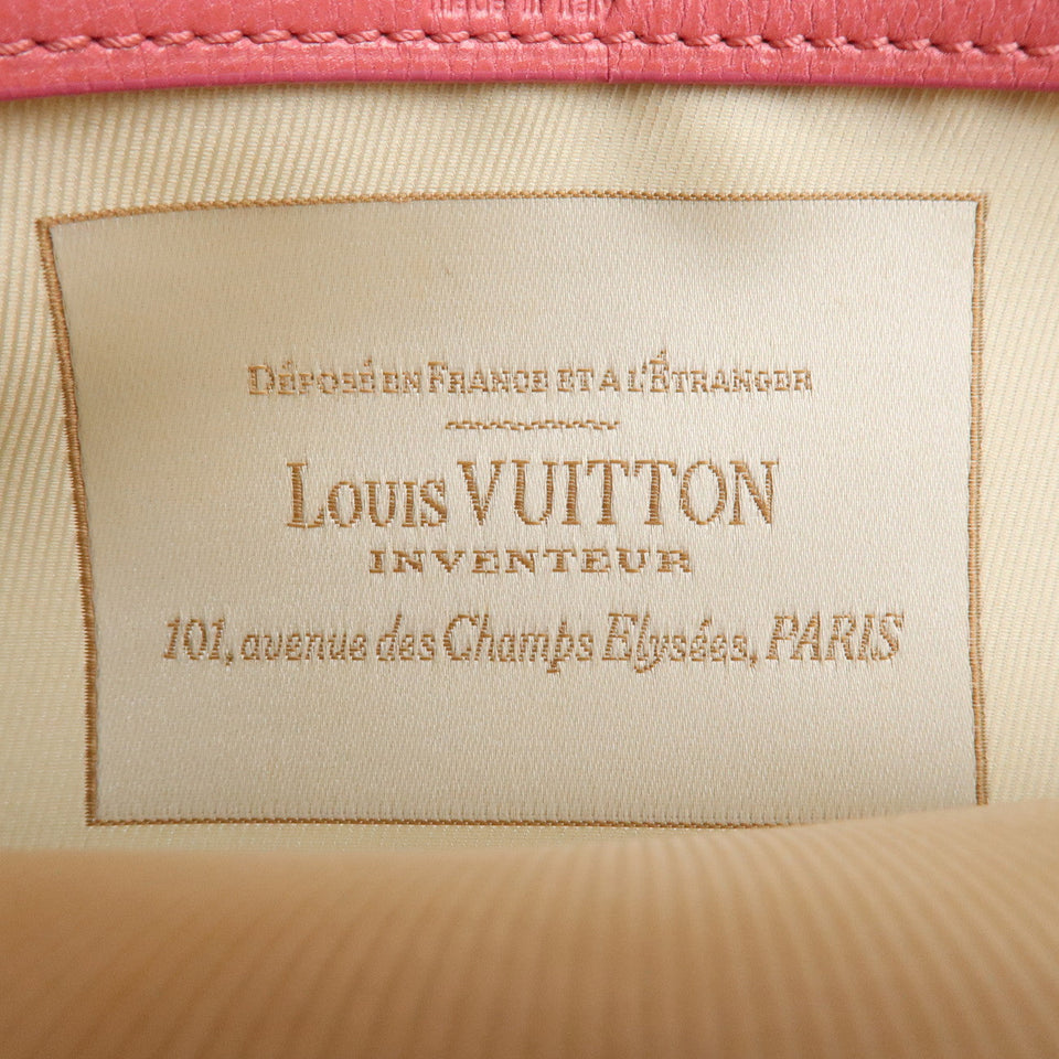 Louis Vuitton Monogram Sabia Cabas Hand Bag MM Rose M93496
