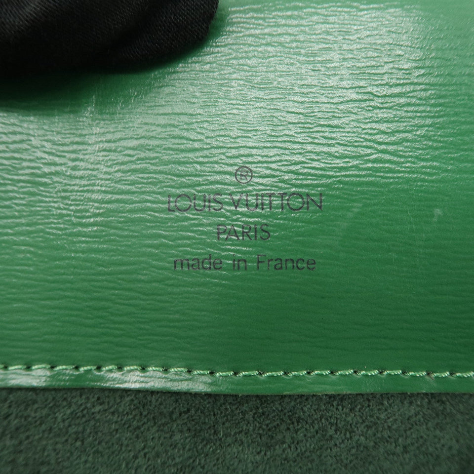 Louis Vuitton Epi Cluny Shoulder Bag Borneo Green M52254