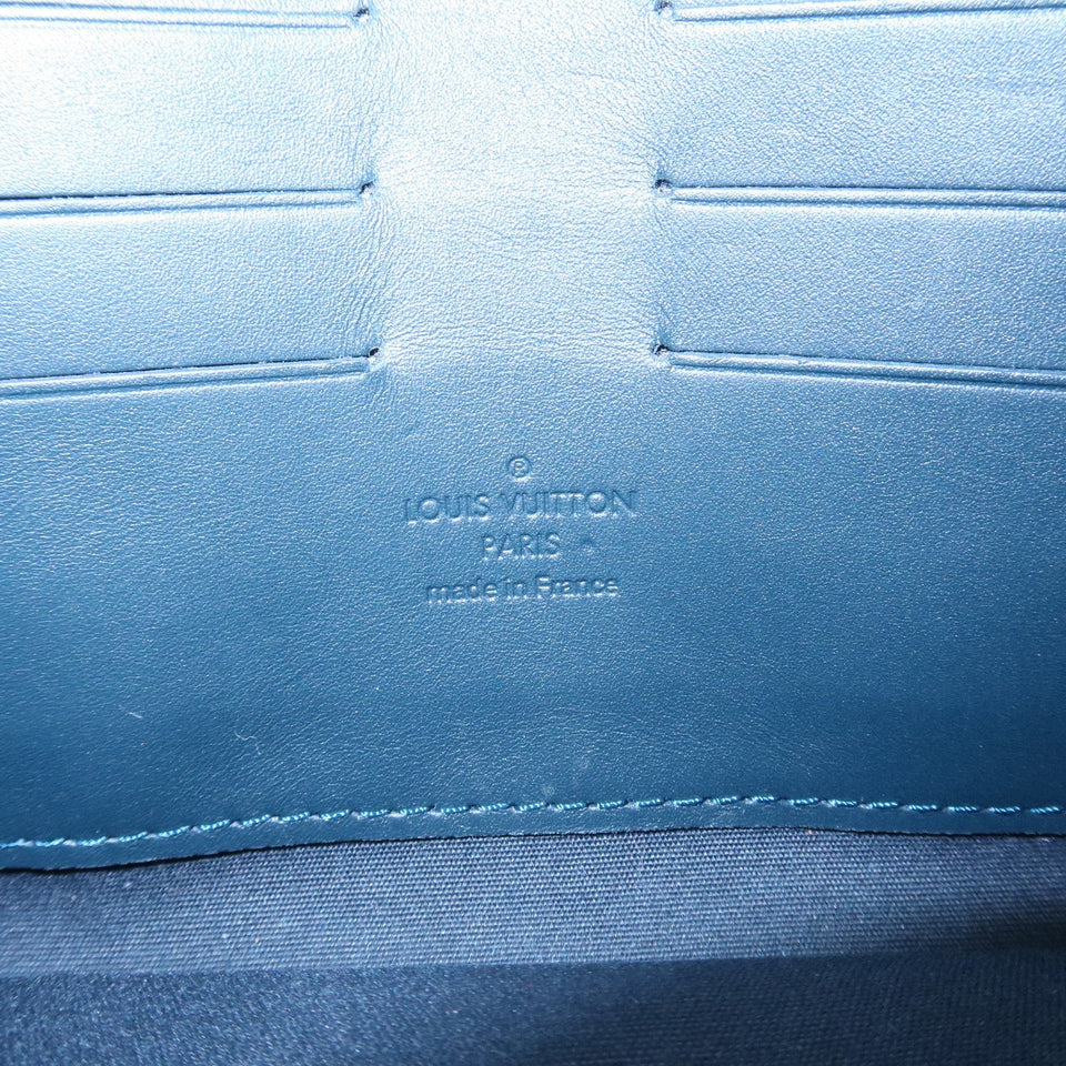 Louis Vuitton Monogram Vernis Sunset Bluebird Shoulder Bag M93680
