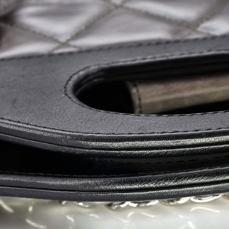 CC Delivery Tote Quilted Glazed Calfskin Small