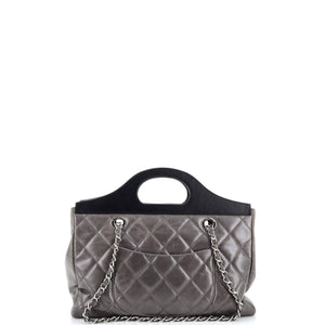 CC Delivery Tote Quilted Glazed Calfskin Small