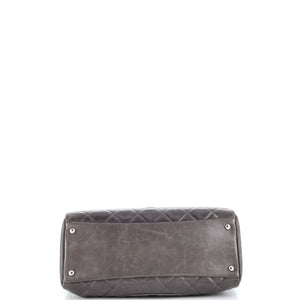 CC Delivery Tote Quilted Glazed Calfskin Small