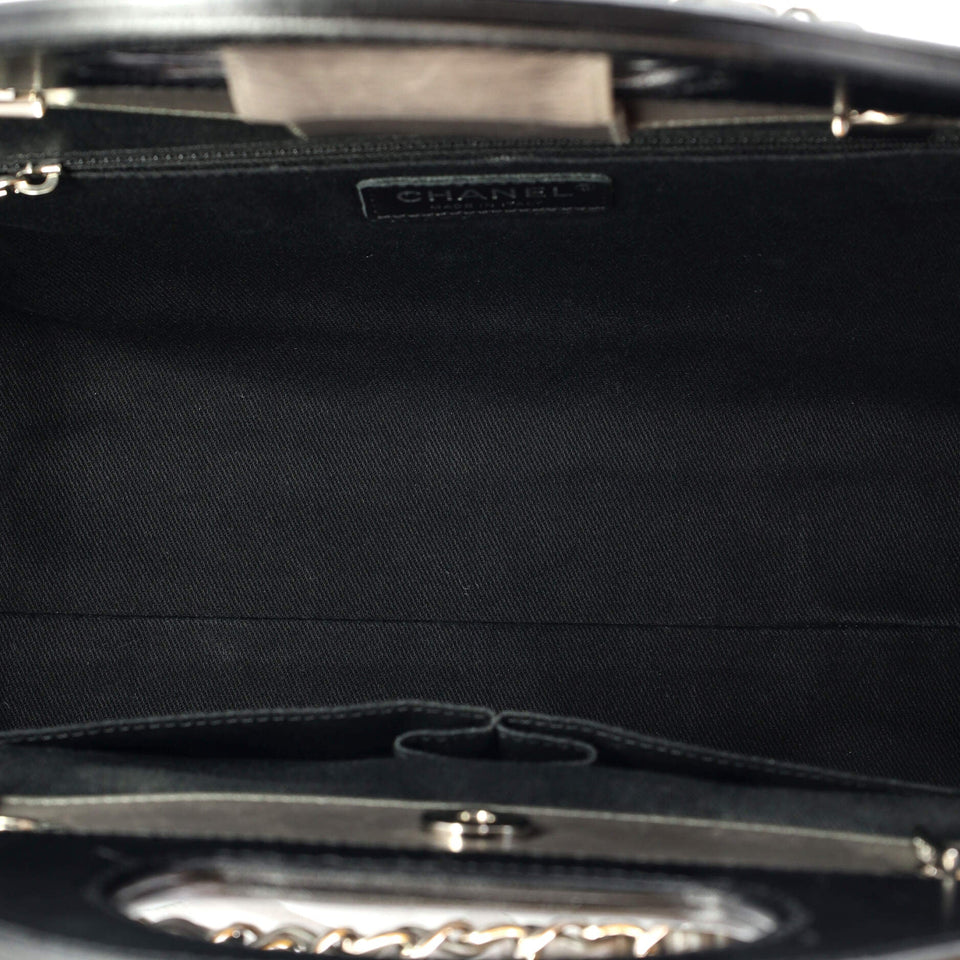 CC Delivery Tote Quilted Glazed Calfskin Small