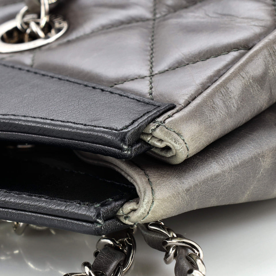 CC Delivery Tote Quilted Glazed Calfskin Small