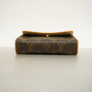 Louis Vuitton Pochette Florentine  Canvas Clutch Bag