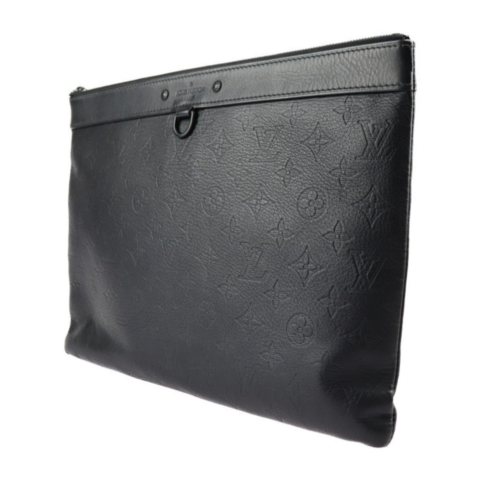 Louis Vuitton Discovery  Leather Clutch Bag
