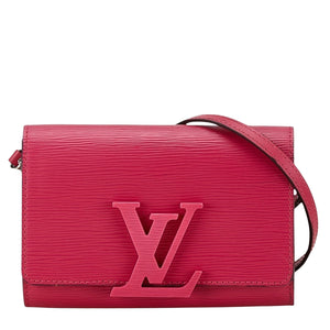 Louis Vuitton Louise  Leather Clutch Bag