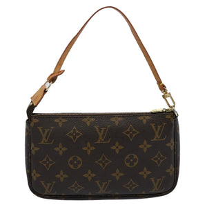 Louis Vuitton Pochette Accessoires  Canvas Clutch Bag