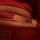 Louis Vuitton Monogram Vernis Lead PM Hand Bag Rouge M91088