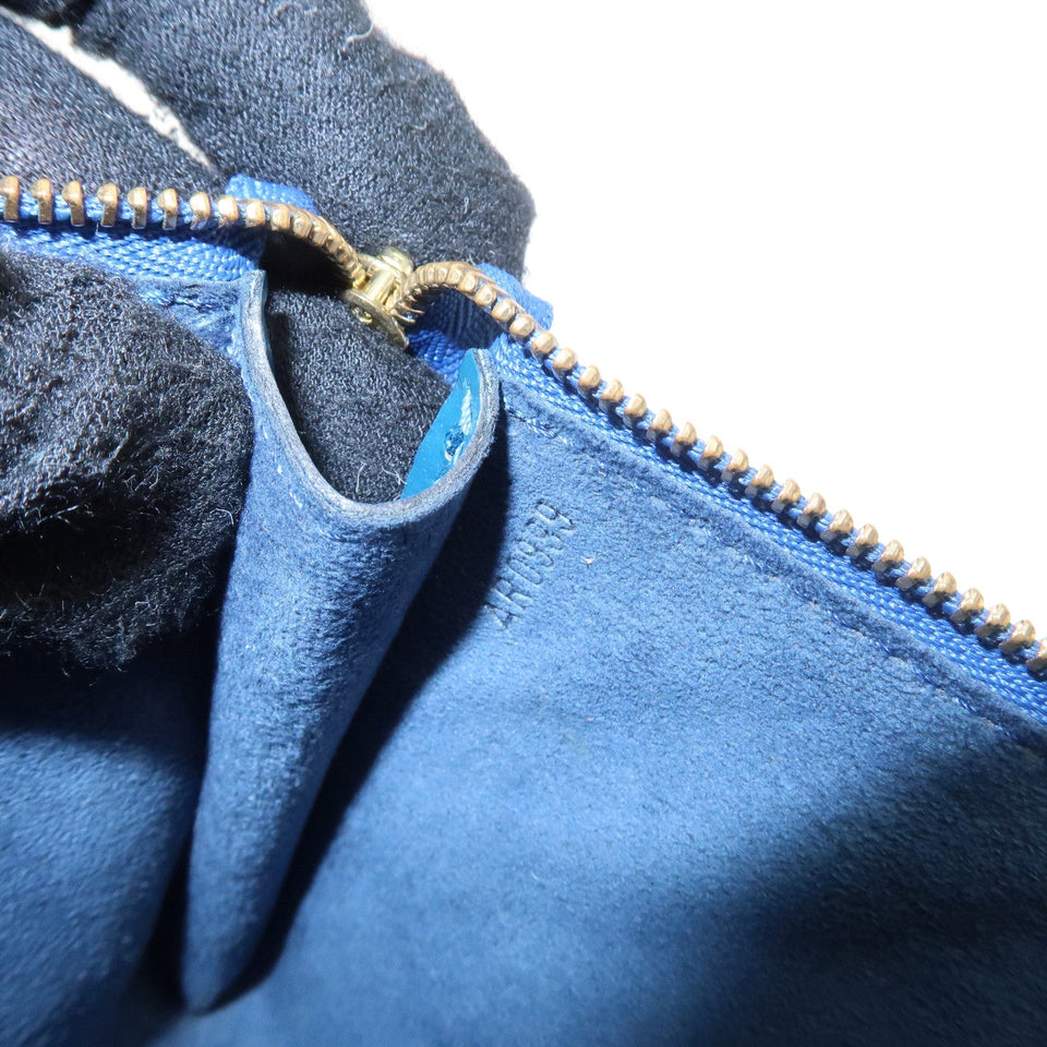 Louis Vuitton Epi Pochette Accessoires Hand Bag Toledo Blue M52947