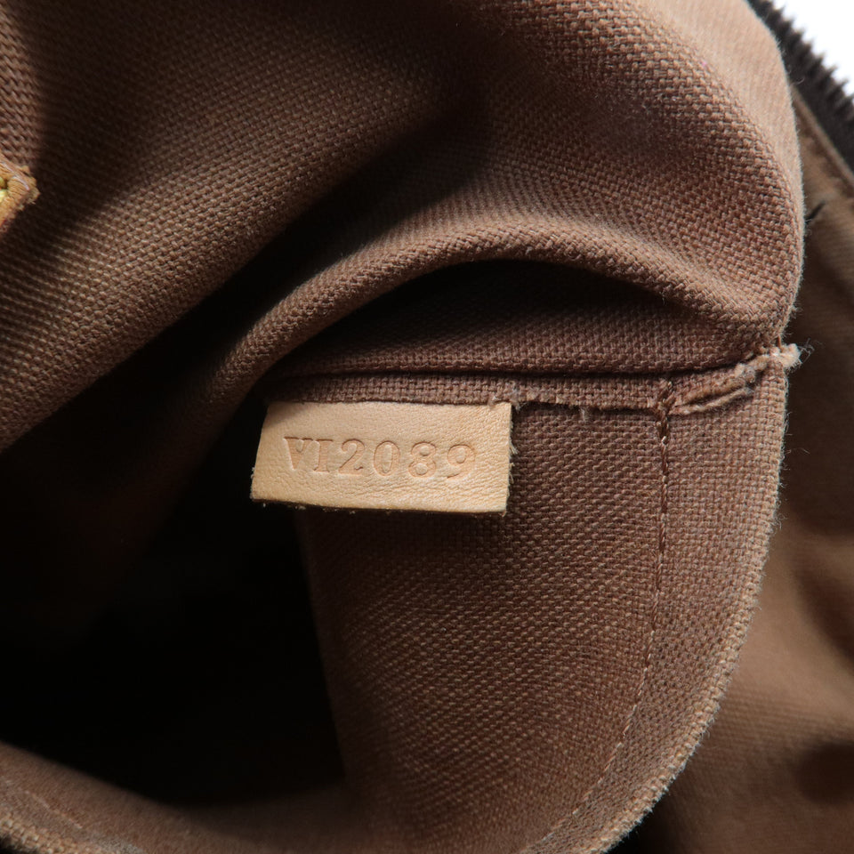 Louis Vuitton Monogram Odeon MM Shoulder Bag Brown M56389