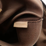 Louis Vuitton Monogram Odeon MM Shoulder Bag Brown M56389