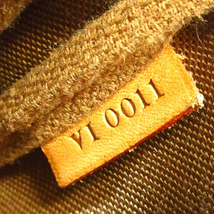 Louis Vuitton Pochette Accessoire  Canvas Clutch Bag