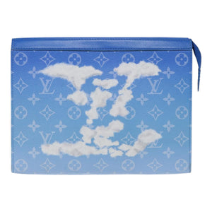 Louis Vuitton Pochette Voyage  Canvas Clutch Bag