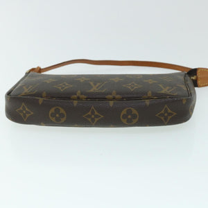 Louis Vuitton Pochette Accessoire  Canvas Clutch Bag