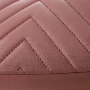 Chain Around CC Flap Bag Chevron Lambskin Mini