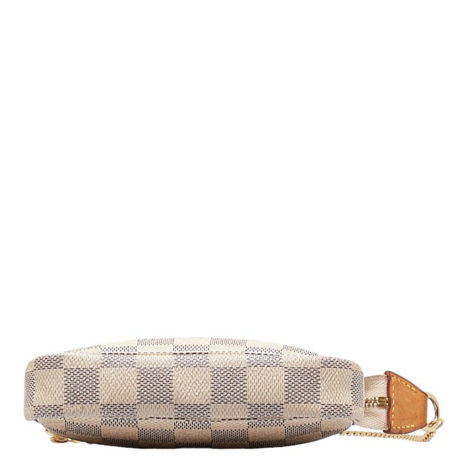 Louis Vuitton Pochette Accessoires  Leather Clutch Bag