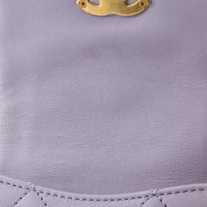 Framing Chain Flap Bag Quilted Calfskin Mini