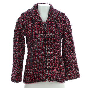 Womenâ€™s Collared Zip Jacket Tweed
