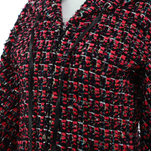 Womenâ€™s Collared Zip Jacket Tweed