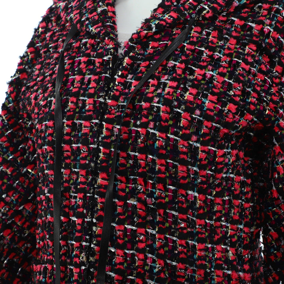 Womenâ€™s Collared Zip Jacket Tweed