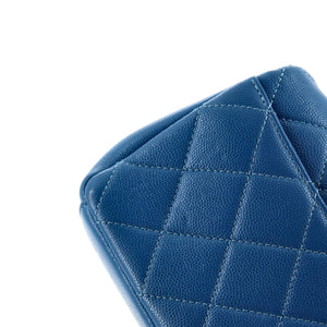 My Everything Flap Bag Quilted Caviar Small