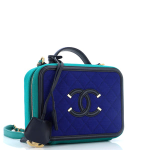 Filigree Vanity Case Quilted Jersey Medium