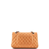 Classic Double Flap Bag Quilted Metallic Caviar Medium