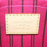 Louis Vuitton Neverfull Pouch  Canvas Clutch Bag