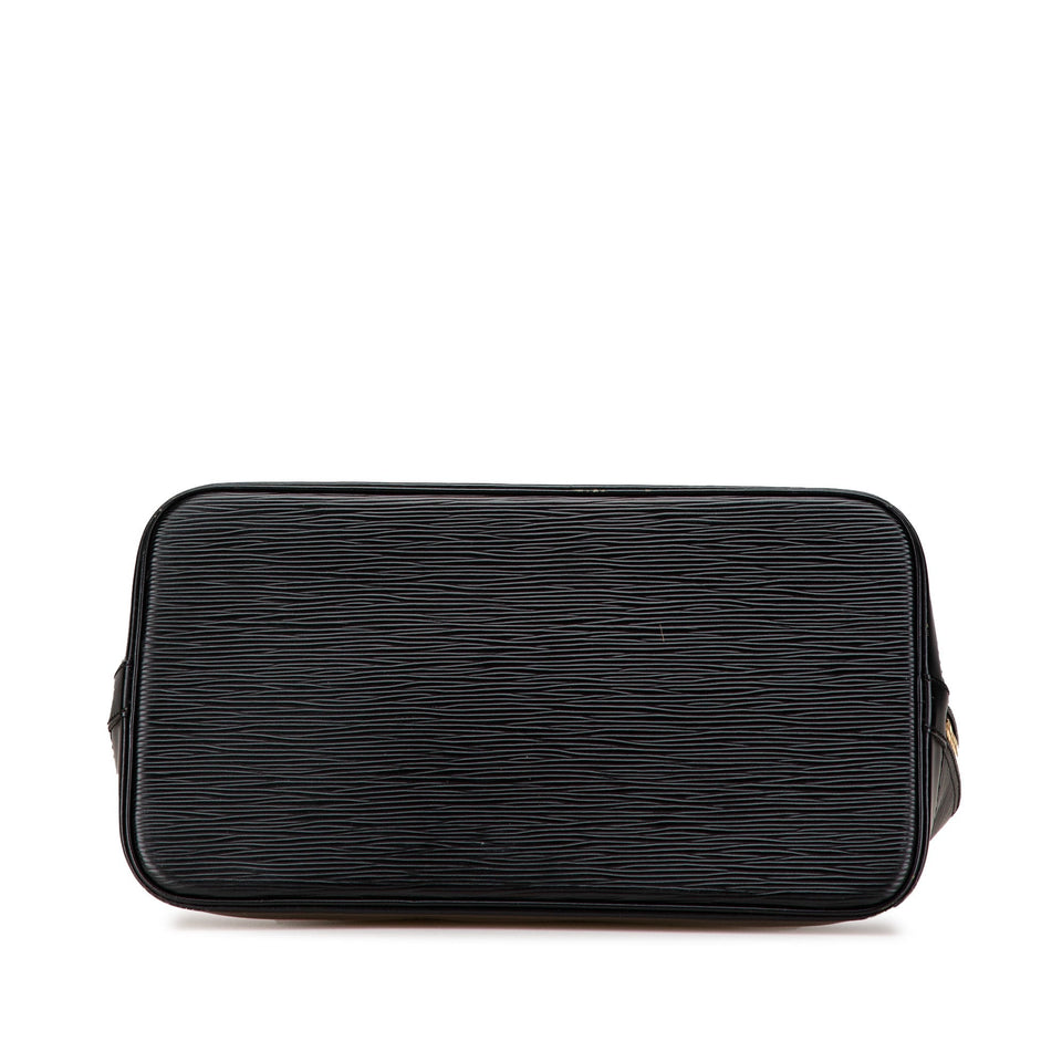 Black Louis Vuitton Epi Alma PM Handbag