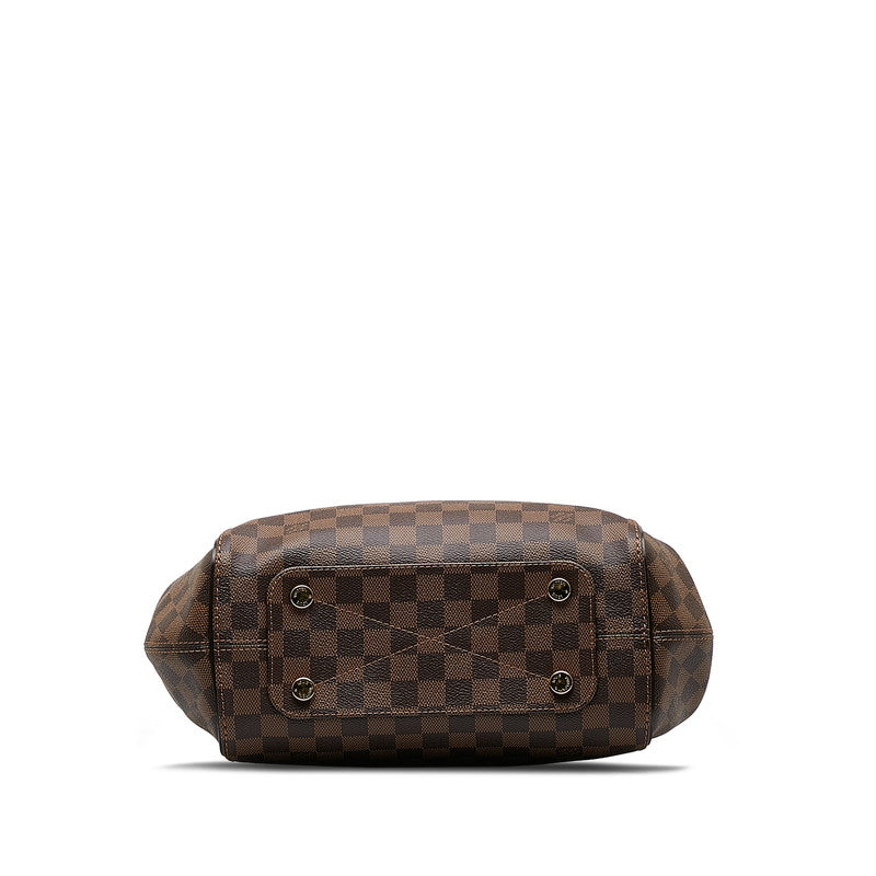 Louis Vuitton Damiere Maribor PM Toilet Bag N41215 Brown PVC Leather  Louis Vuitton