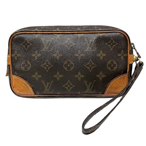 Louis Vuitton Marly Dragonne  Canvas Clutch Bag