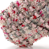 Classic Single Flap Bag Quilted Tweed and Ribbon Mini