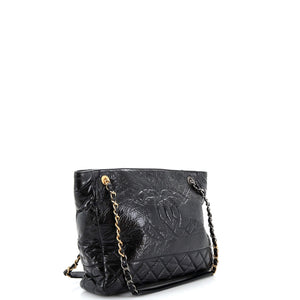 Paris-31 Rue Cambon Timeless CC Shopping Tote Quilted Shiny Aged Calfskin Medium