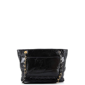 Paris-31 Rue Cambon Timeless CC Shopping Tote Quilted Shiny Aged Calfskin Medium