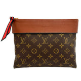 Louis Vuitton Tuileries  Canvas Clutch Bag
