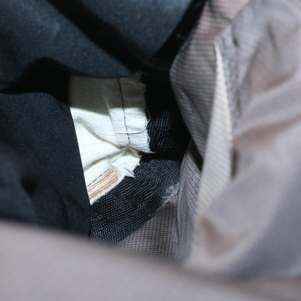 CHANEL Tote Bag Nylon Brown CC  26722A