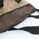 CHANEL Tote Bag Nylon Brown CC  26722A