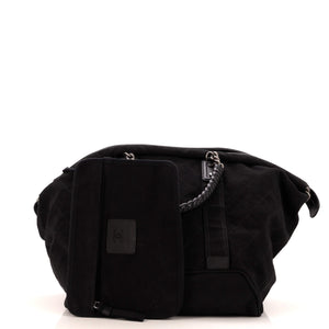 Street Style Weekender Bag Quilted Canvas