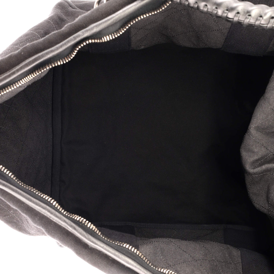 Street Style Weekender Bag Quilted Canvas