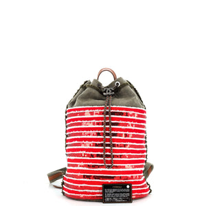 Cubano Trip Backpack Sequin Embellished Canvas Medium