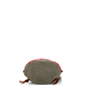 Cubano Trip Backpack Sequin Embellished Canvas Medium