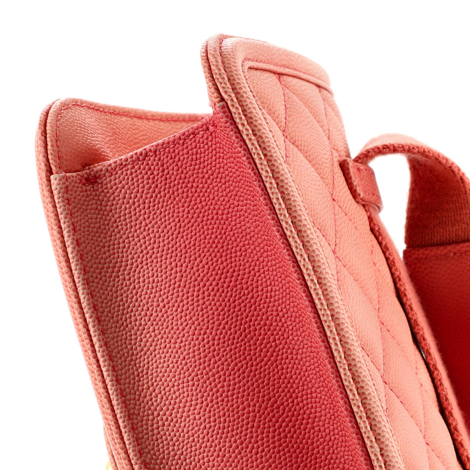 Sunset On The Sea Waist Bag Quilted Caviar Small